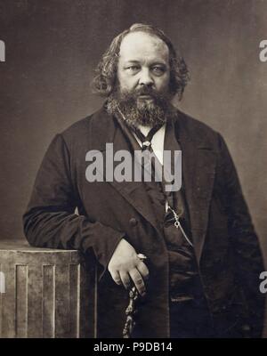 Portrait von Michail Alexandrowitsch Bakunin (1814-1876). Museum: private Sammlung. Stockfoto