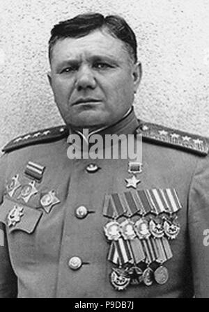 Andrei Iwanowitsch Yeryomenko (1892-1970). Museum: Staatliche Zentrale Museum für moderne Geschichte Russlands, Moskau. Stockfoto