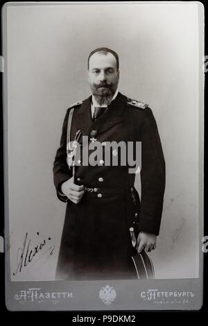 Großfürsten Alexei Alexandrowitsch von Russland (1850-1908). Museum: private Sammlung. Stockfoto