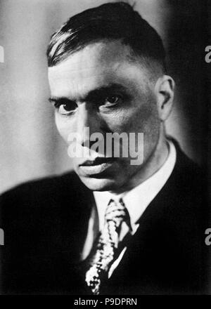 Porträt des Dichters und Schriftstellers Boris Pasternak (1890-1960). Museum: Russische Staatliche Archiv der Literatur und Kunst, Moskau. Stockfoto