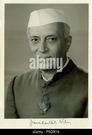 Jawaharlal Nehru (1889-1964). Museum: private Sammlung. Stockfoto