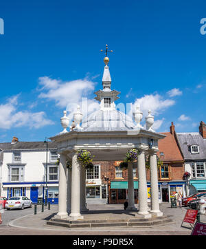 Musikpavillon im Zentrum von Beverley, East Yorkshire. Stockfoto