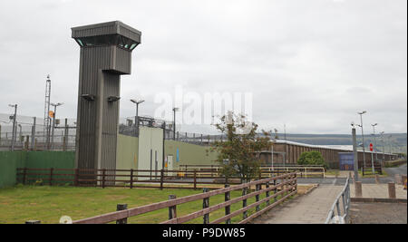 Magilligan mittlere Sicherheit Gefängnis in der Nähe von Limavady in Londonderry. Stockfoto