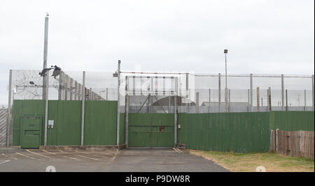 Magilligan mittlere Sicherheit Gefängnis in der Nähe von Limavady in Londonderry. Stockfoto