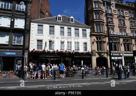 Die Victoria Comet. Public House. Newcastle upon Tyne Stockfoto