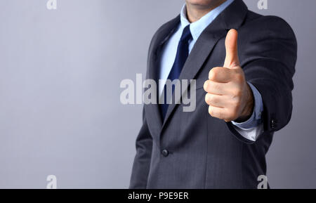 Bild des Menschen Hände sichtbar ok Zeichen Stockfoto