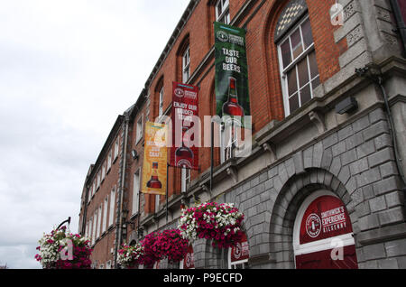 Smithwicks Erfahrung an der alten Brauerei in Kilkenny Stockfoto