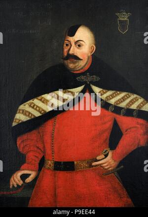 Milolaj Radziwill (1470-1521). Herzog, Chanceller Litauen, Gouverneur von Trakai und Vilnius. Porträt. Litauische artish, 17. Jahrhundert. Vilnius-Bildergalerie. Litauen. Stockfoto