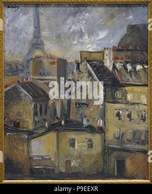 Neemija Arbitblatas (1908-1999). Litauische Maler. Paris, 1930er Jahre. National Gallery Kunst Vilnius. Litauen. Stockfoto