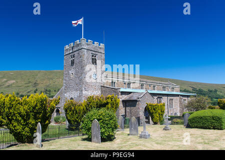 St Andrews Anglian Kirche in der Cumbria Dorf Dent. Stockfoto