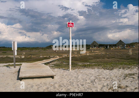 Is Arutas, Sinis Halbinsel, Provinz Oristano, Sardinien, Italien Stockfoto