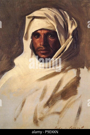 Sargent John Singer - ein beduine Arabischen Stockfoto