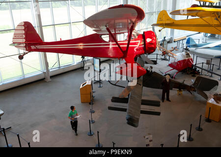 USA Maryland MD College Park Aviation Museum die älteste ununterbrochen Flughafen in der Welt der zivilen Luftfahrt Stockfoto