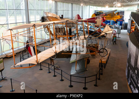 USA Maryland MD College Park Aviation Museum die älteste ununterbrochen Flughafen in der Welt der zivilen Luftfahrt Stockfoto