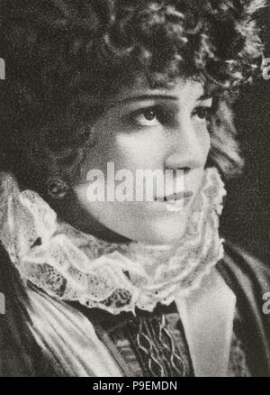 Raquel Meller (1888-1962). Spanische Sängerin und Schauspielerin. Porträt. Fotografie. Stockfoto