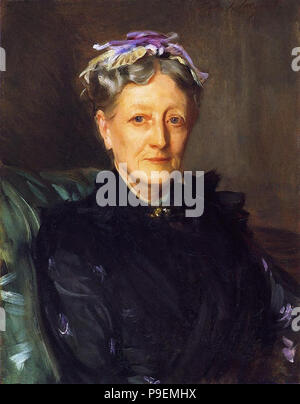 Sargent John Singer - Frau Friedrich Mead (Mary Eliza Scribner) Stockfoto