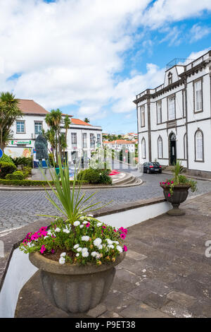 Die schönen Dorf Vila de Nordeste auf Sao Miguel, die größte Insel der Azoren Stockfoto