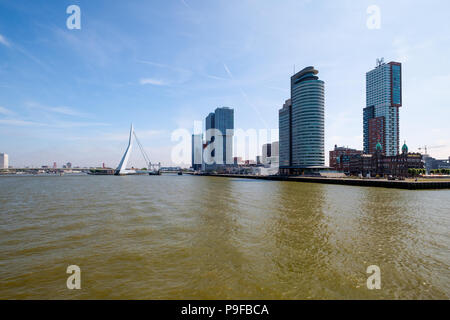 Kop van Zuid, Rotterdam, Niederlande Stockfoto