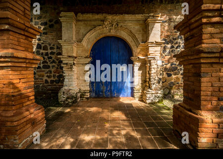 La Iglesia de San Francisco de la Montaña in Veraguas Panama bereit zum Weltjugendtag (WJT) 2019 Stockfoto