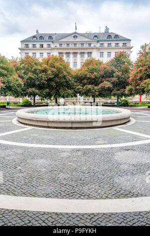 Zagreb, Kroatien - Mai, 07, 2017: Hotel Esplanada in Zagreb, Croa Stockfoto