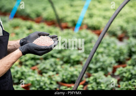 Die mineralische Düngemittel Stockfoto