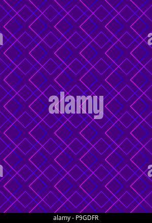 Raster mit Quadraten Stock Vektor