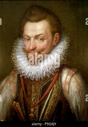 Guillermo I de taciturno Nasau 'El' (1533-1584), Prinz von Oranien, versuchte sich Niederlande fro... Stockfoto