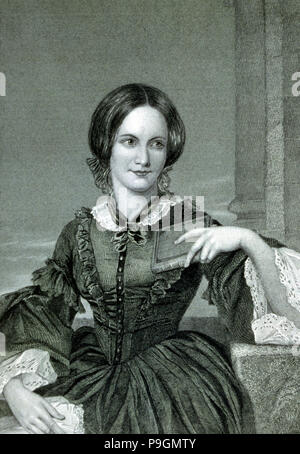 Charlotte Bronte (Torton, 1816-1855), britischer Schriftsteller. Stockfoto