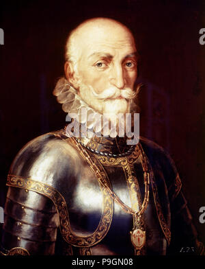 Alvaro de Bazán, Marquis von Santa Cruz, (1526-1588), spanischer militärischen Marine. Stockfoto