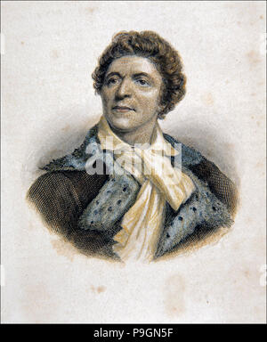 Jean-Paul Marat (1743-1793), französischer Politiker. Stockfoto