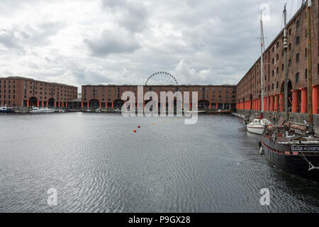 Royal Albert Dock, Liverpool, Großbritannien Stockfoto