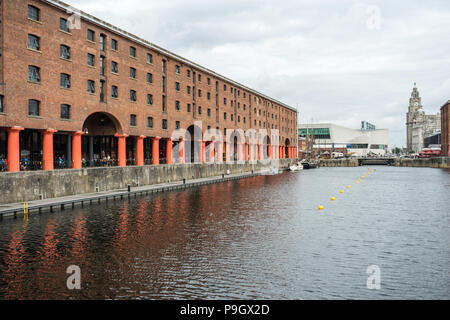 Royal Albert Dock, Liverpool, Großbritannien Stockfoto