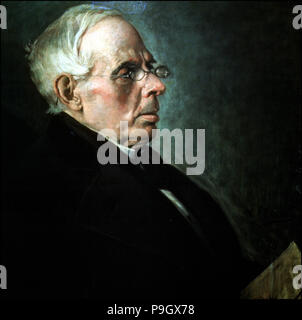 Juan Eugenio Hartzenbusch (1806-1880), spanischer dramatischen Dichter. Stockfoto