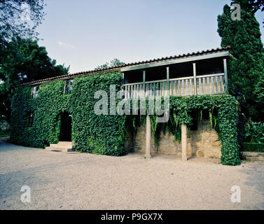 Die pazo Geburtsort und starb Rosalia de Castro (1837-1885), Dichter Galizisch. Stockfoto