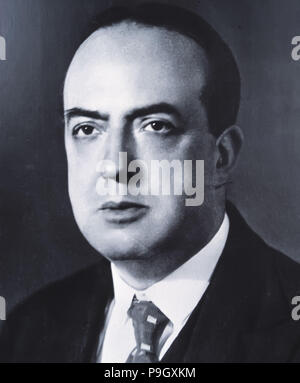 Josep Carner (1884-1970), spanischer Schriftsteller und Dichter, Reproduktion Foto. Stockfoto