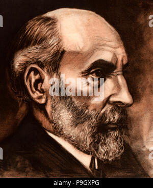 Ramón y Cajal, Santiago (petilla von Aragon, Navarra, 1852 - Madrid, 1934). Professor der Medizin… Stockfoto