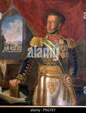 Pedro I. (1798-1834), Kaiser von Brasilien und König von Portugal als Pedro IV. Stockfoto