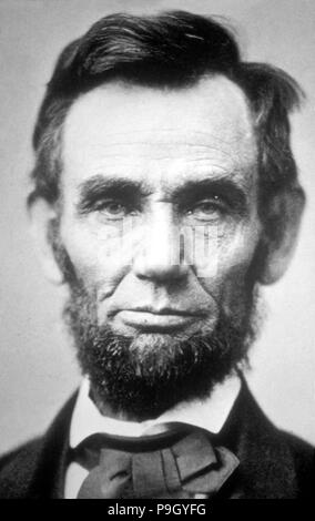 Abraham Lincoln (1809 - 1865). 16. Präsident der USA. Stockfoto