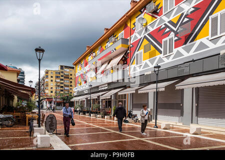 Albanien, Tirana, Tägliches Leben Stockfoto