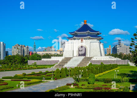 Chiang Kai-Shek Memorial Hall in Taipeh Stockfoto