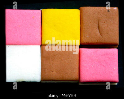 Süßigkeiten und Farben, Liquorice allsorts Stockfoto
