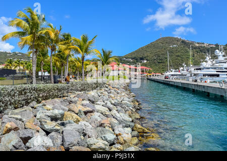 St. Thomas, US Virgin Islands - 01 April 2014: Websites von St. Thomas in den US Virgin Islands Stockfoto