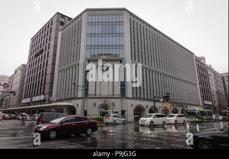 Kyoto, Japan - 27.November 2016. Straße von Kyoto, Japan. Kyoto war die Hauptstadt von Japan für über ein Jahrtausend und trägt einen Ruf als das Stockfoto