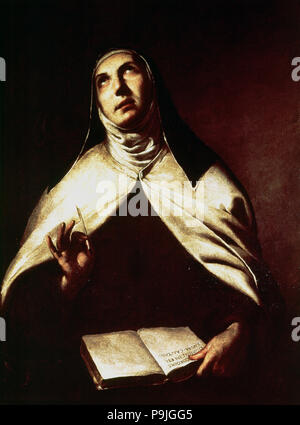 St. Teresa von Avila (1515-1582), spanischer Schriftsteller und religiöse. Stockfoto