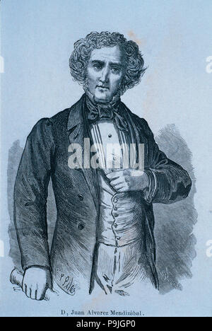 Mendizabal, Juan Álvarez Méndez (1790-1853), spanischer Politiker. Stockfoto