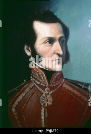 Antonio José de Sucre (1795-1830), politischer und Held der amerikanischen Unabhängigkeit. Stockfoto