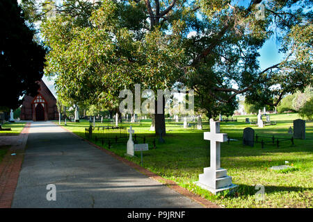 East Perth Friedhöfe - Australien Stockfoto