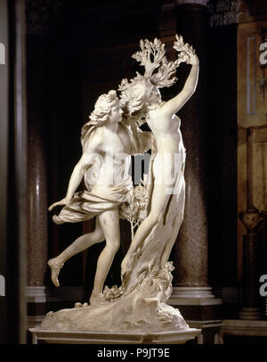 Apollo und Daphne', Marmor Skulptur von Gian Lorenzo Bernini. Stockfoto