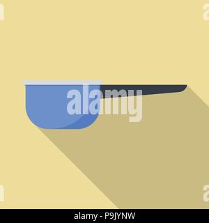 Herd-Symbol, flachen Stil Stock Vektor