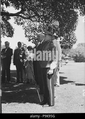 241 15751 SLNSW Adelaide jungen Band an der Government House Stockfoto